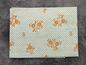 Электропростынь с цветным рисунком OMUR Байка Турция 120x155 см 55202 Цветы оранжевая