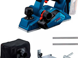 Електрорубанок Bosch GHO 185-LI, 18В, 82мм, стругання до 2.6мм, паз до 9мм (без АКБ і ЗУ) (0.601.5B5.021)