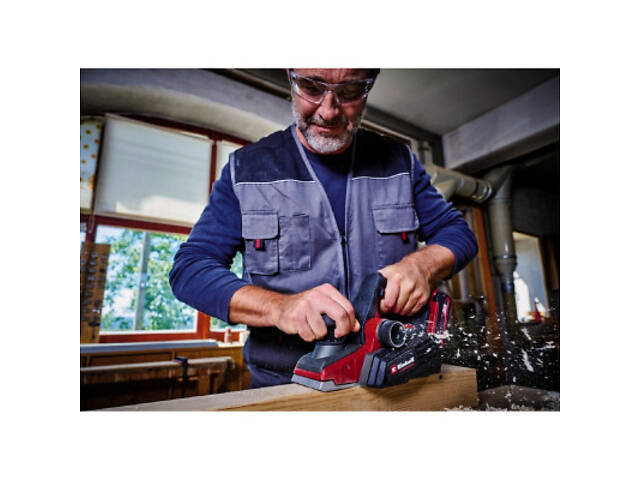 Електрорубанок Einhell TP-PL 18/3 Li BL - Solo PXC 18V, 82мм, до 2мм (без АКБ і ЗУ) (4345405) - Фото 3