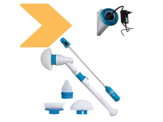 Електрощітка для прибирання MA-2 Spin Scrubber чорного кольору від XPRO (42654-MA-2_512) - Фото 1