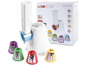 Электротерка, овощерезка CLATRONIC ME 3604 5в1 (150Вт, 5шт, Германия)