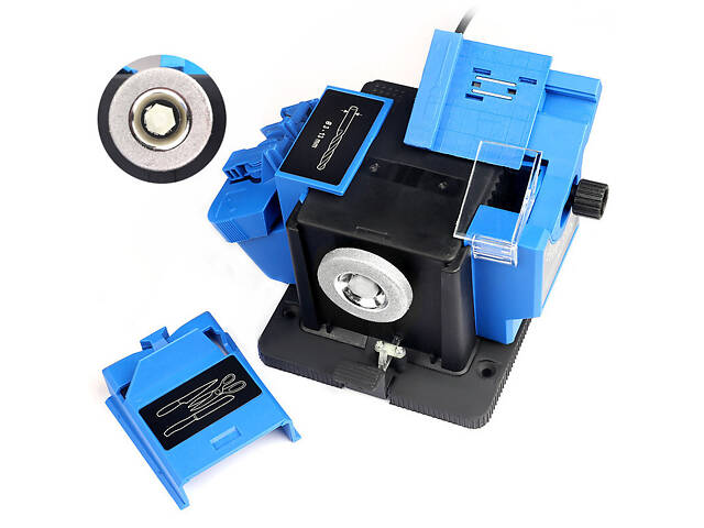 Електроточилка DZT 65W. Електрична точила для ножів, ножиць, свердел, викруток, 220В, 65Вт - Фото 3