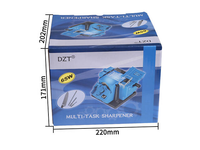 Електроточилка DZT 65W. Електрична точила для ножів, ножиць, свердел, викруток, 220В, 65Вт - Фото 5