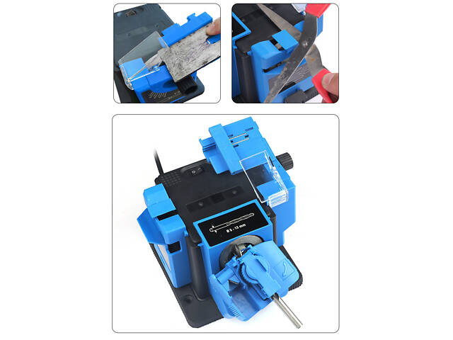 Електроточилка DZT 65W. Електрична точила для ножів, ножиць, свердел, викруток, 220В, 65Вт - Фото 10