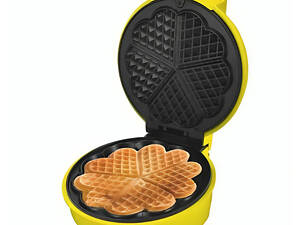 Електровафельниця на 5 вафель у формі сердець Vilgrand VW1007 1000 Вт