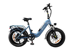 Электровелосипед 20' DYU FF500 Alu 500 Вт, 14 А/час, 48 В, синий (FF500)