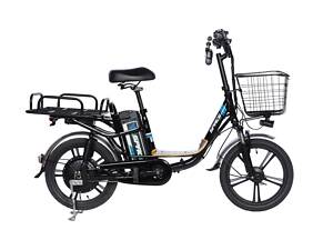 Электровелосипед Space eELDORADO 18' AL 15' 48B 15А/ч 500Вт Черный (ELB-SP-18-005)