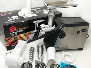 Електрична м'ясорубка Domotec MS-2020 з насадкою для томатів та терками 2600 W