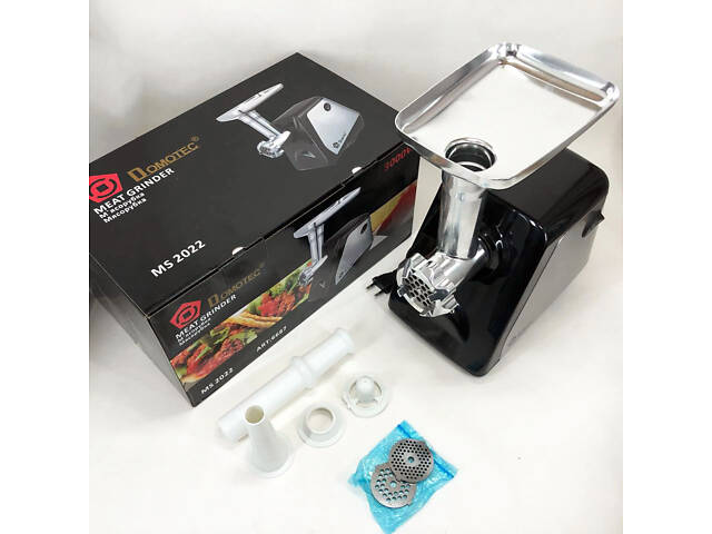 Електрична м'ясорубка Domotec MS-2022, м'ясорубка для дому, м'ясорубка для домашньої ковбаси - Фото 11