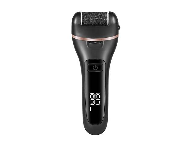 Электрическая пемза для ног, пилка электрическая для ног аккумуляторная No Brand Черная (ECR-658B) - Фото 1