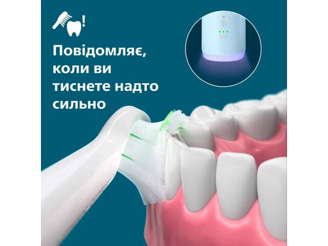 Електрична зубна щітка Philips HX7406/02 - Фото 9