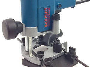 Електричний ручний столярний фрезер по дереву (електрофрезер) Фіолент МФЗ-1100 Е : 1100 Вт | 30000 об/хв - 8 цанга