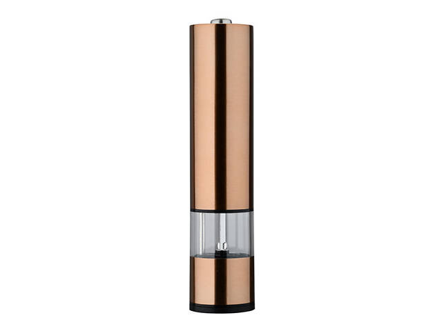 Електричний подрібнювач для солі та перцю Bergner Copper BG-48522-CP 5,2x22,3 см бронзовий - Фото 5