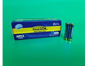 Элемент питания Батарейка RABLEX (ААА R3) солевые (Б-4) (4 шт)