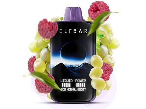 Elf Bar Moon Night 40000. Виноград Малина (Grape Raspberry)