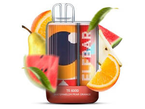 Elf Bar TE6000 5%. Кавун Груша Апельсин (Watermelon Pear Orange)