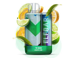 Elf Bar TE6000 5%. Лимон Лайм (Lemon Lime)