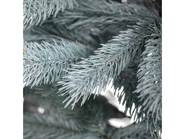 Ялинка штучна лита 2.1 м Косівська блакитна - Фото 2