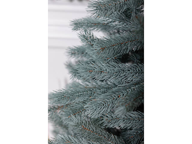 Ялинка штучна лита 2.1 м Косівська блакитна - Фото 8
