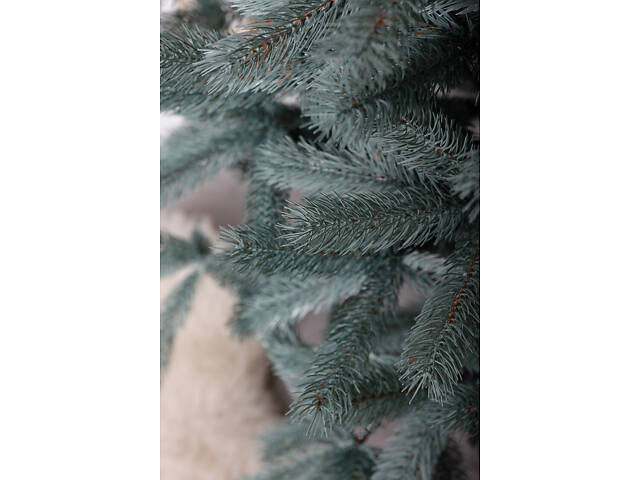 Ялинка штучна лита 2.1 м Косівська блакитна - Фото 6