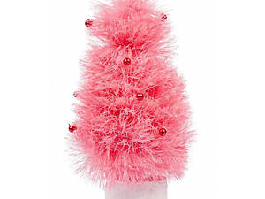 Ялинка штучна YES Троянда декоративна 903821 22 см рожева