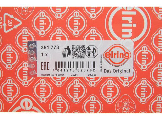ELRING 351.773 Прокладка ГБЦ Volvo S60 II/V60/V90 II/XC70 II 2.0 D 13- (1.1mm) 1 мітка - Фото 3