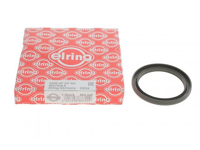 ELRING 464.340 Сальник розподільного валу (передній) Volvo S60 II/V60/XC70/XC90 2.0 D 15- (55x70x6.8) - Фото 4