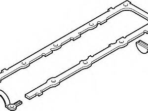 Elring 557.668. Прокладка кришки клапанів (комплект)