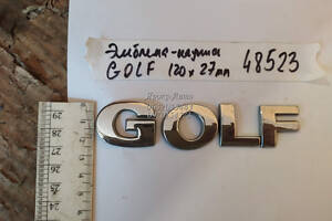 Эмблема - надпись Golf 120*27 мм 000048523