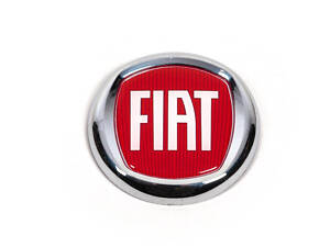 Емблема (червона V1, самоклейка) 85 мм для Тюнінг Fiat