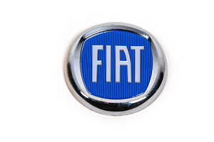 Эмблема (синяя, самоклейка) 120 мм для Тюнинг Fiat