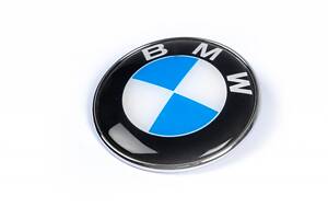 Эмблема БМВ, Турция (OEM) d74 мм, задняя для BMW 3 серия E-46 1998-2006 гг