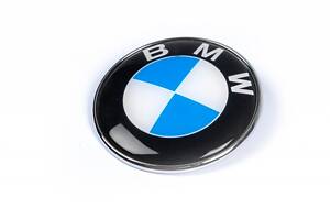 Емблема БМВ, Туреччина (OEM) d74 мм, задня для BMW 3 серія E-46 1998-2006 рр.