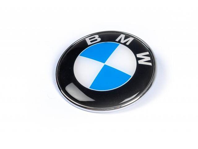 Эмблема BMW (OEM) d82 мм, штырьки для BMW 1 серия E81/82/87/88 2004-2011 гг