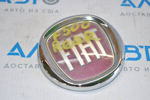 Эмблема Fiat 500 12-19 слом направляйка, пыль внутри, отклеяно стекло