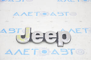 Эмблема Jeep двери багажника Jeep Cherokee KL 19-20 хром