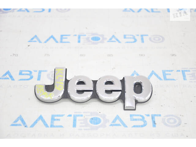 Эмблема Jeep двери багажника Jeep Cherokee KL 19-20 хром