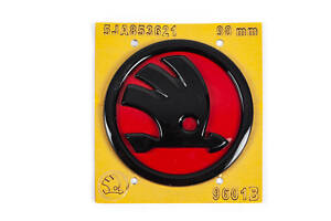 Эмблема красная 5JA853621 (89 мм) для Тюнинг Skoda