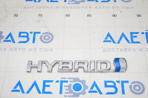 Эмблема крыла hybrid прав Toyota Highlander 08-13