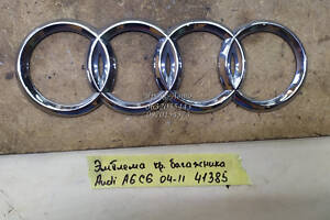 Эмблема крышки багажника AUDI A6 C6 04-11 000041385