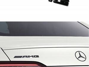 Емблема Mercedes AMG GT X290 4 двері чорного блиску