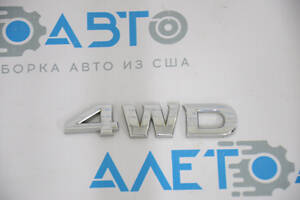 Эмблема надпись '4WD' двери багажника Nissan Pathfinder 13-20