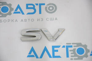 Эмблема надпись 'SV' двери багажника Nissan Pathfinder 13-20