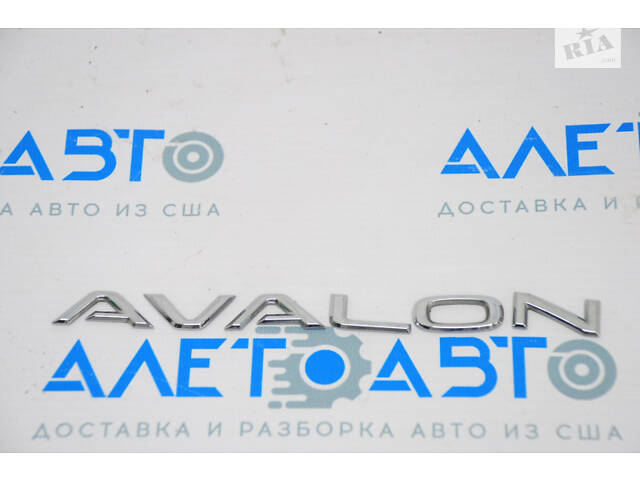 Эмблема надпись Avalon крышки багажника Toyota Avalon 13-18