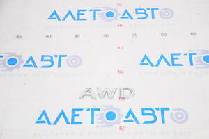 Эмблема надпись AWD двери багажника Infiniti QX50 19-