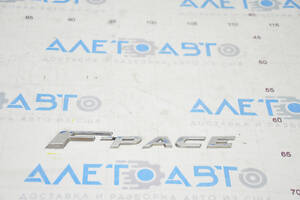 Эмблема надпись двери багажника 'F-PACE' Jaguar F-Pace X761 17-20 хром