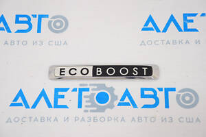 Эмблема надпись ECO BOOST двери багажника Lincoln MKC 15-