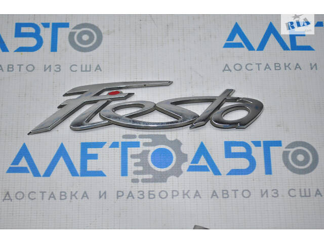 Эмблема надпись Fiesta двери багажника Ford Fiesta 14-19