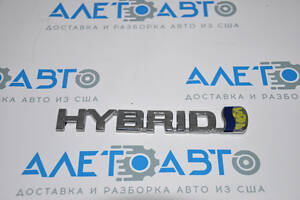 Эмблема надпись крыла HYBRID передняя правая Toyota Camry v50 12-14 hybrid usa