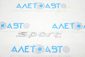 Эмблема надпись SPORT двери багажника Hyundai Santa FE Sport 13-18
